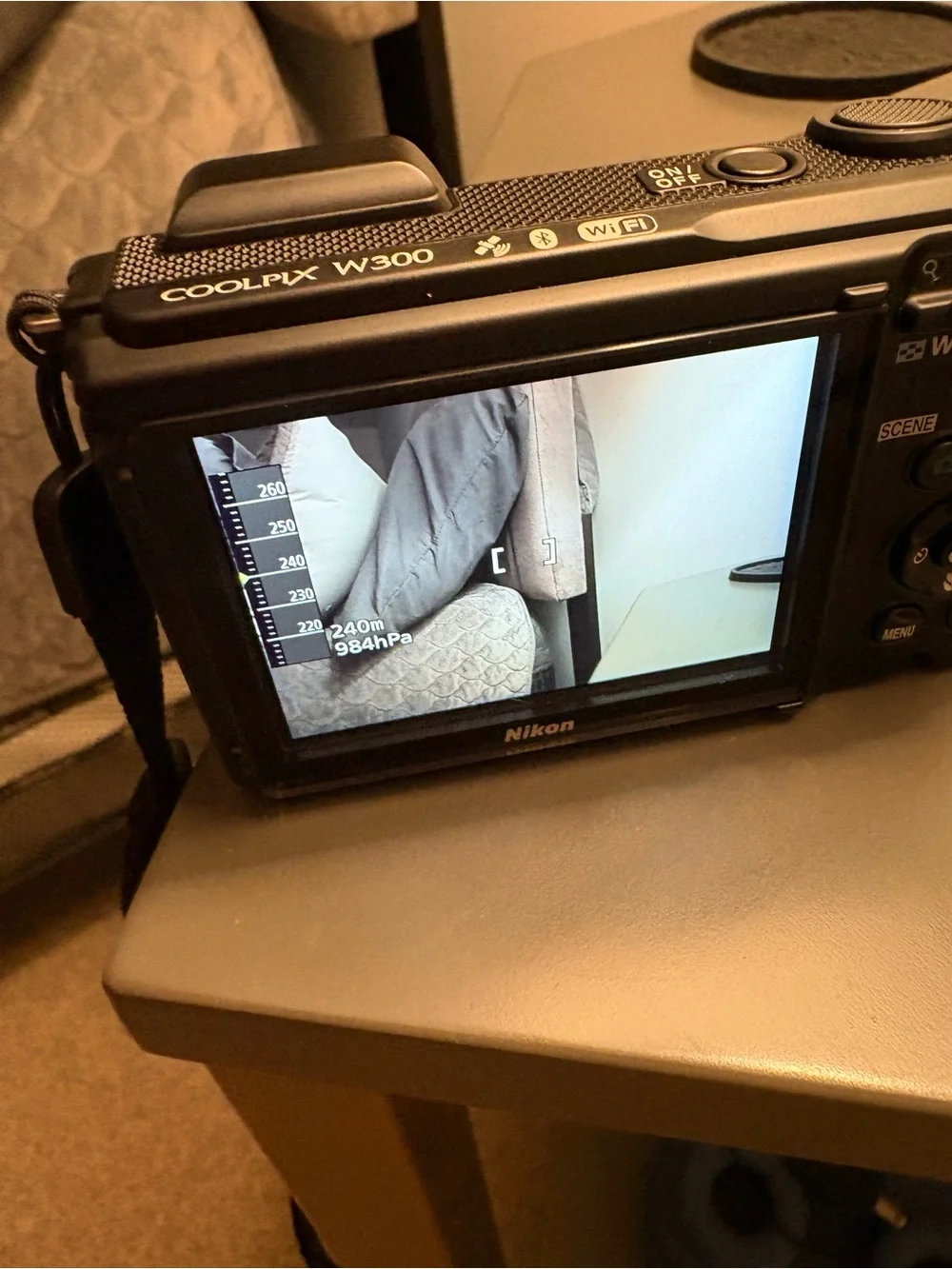 Nikon COOLPIX orange and Black Compact Waterproof Camera come with 32gig SD